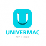 Univermac苹果商店标志