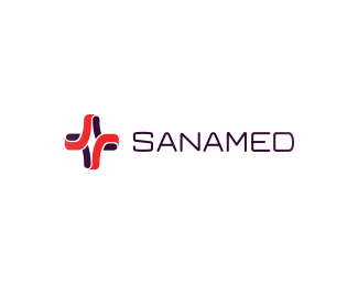 Sanamed标志设计