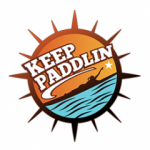 Keep Paddlin标志