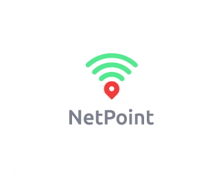 NetPoint标志设计