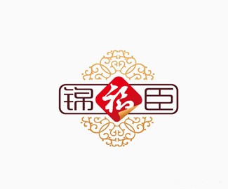 锦福臣纸品标志LOGO