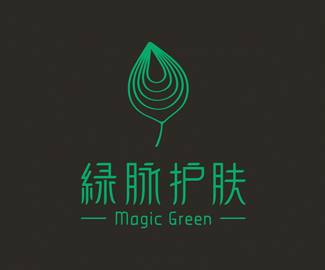 绿脉护肤LOGO