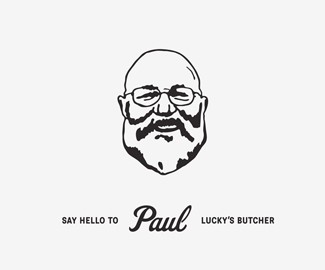 PAUL THE BUTCHER 标志