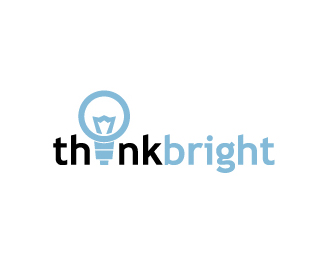 think bright灯泡标志