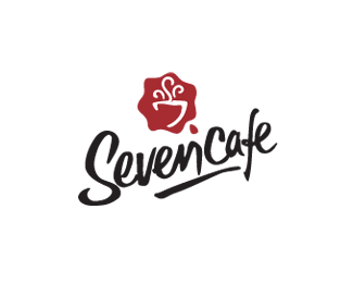 seven cafe 7咖啡品牌标志