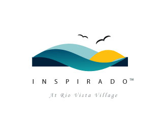 Inspirado加州房地产建筑标志