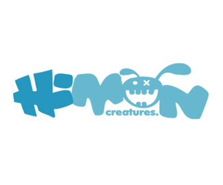 Himon生物游戏标志创意