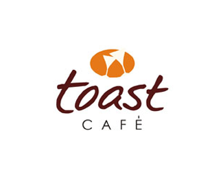 toast cafe吐司咖啡馆标志