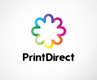 PrintDirect打印店标志