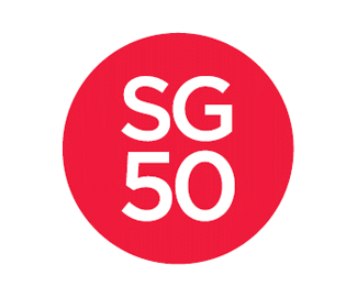 新加坡50周年庆典官方标志