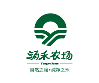 涌禾农场logo