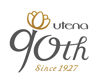 日本佑天兰utena化妆品90周年纪念LOGO