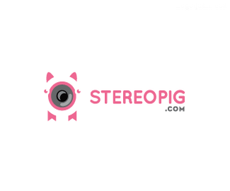 stereopig猪logo