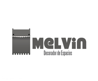 Melvin装饰公司logo设计