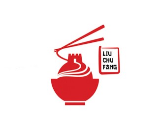 厨房中餐店标志Liu