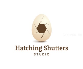 新生儿摄影工作室标志HatchingShutters