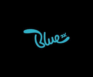 Blue2x网站字体设计