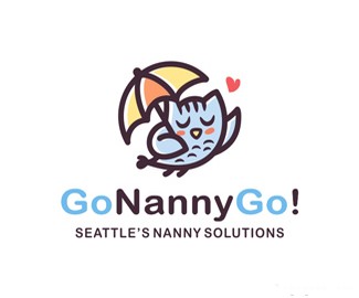 保姆公司GoNannyGo标志